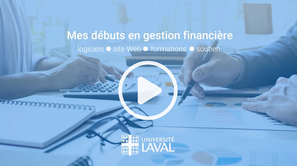 Vidéo Mes débuts en gestion financière